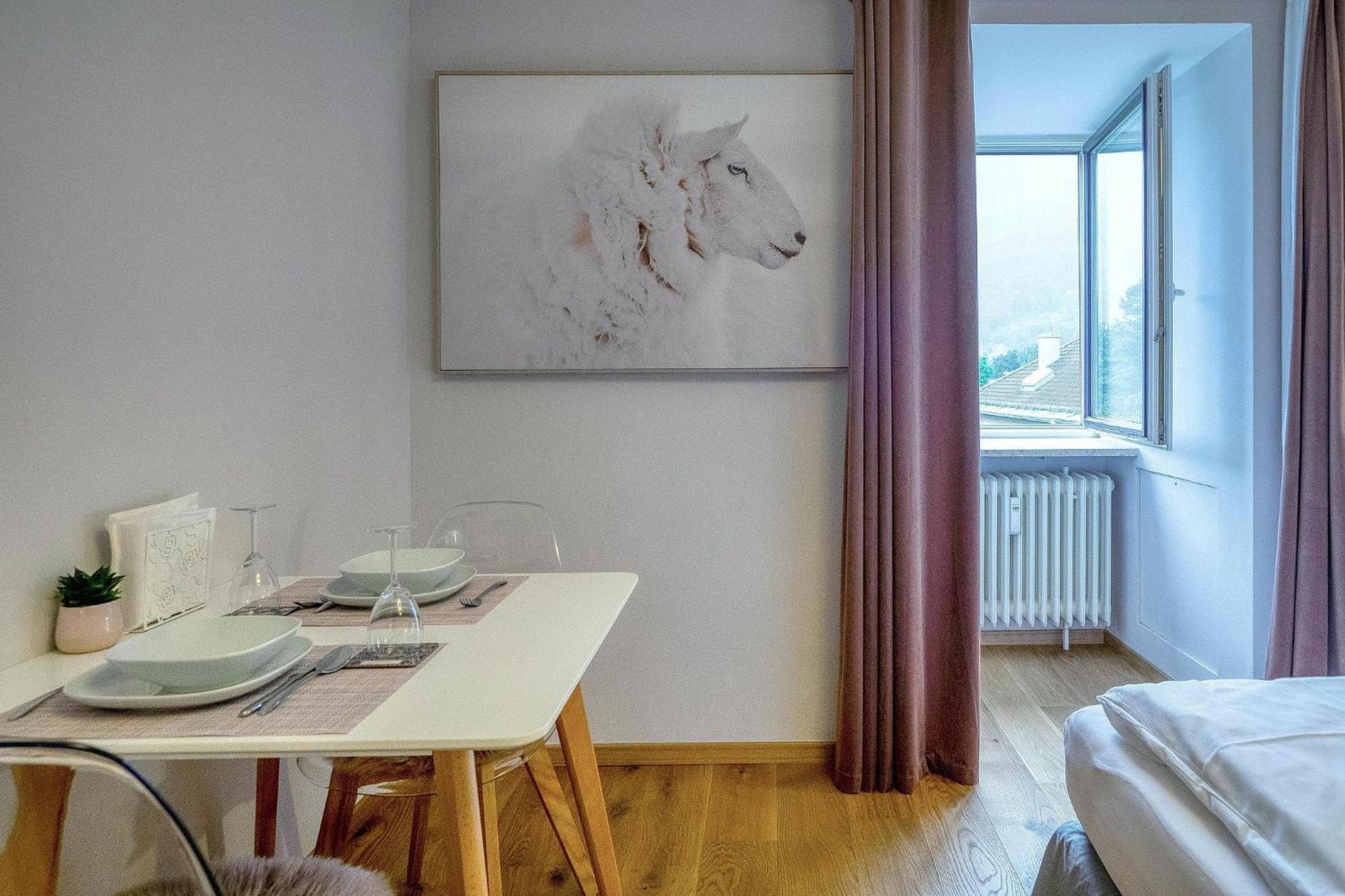 Apartment Zentrale Rosea Nahe Kurpark
